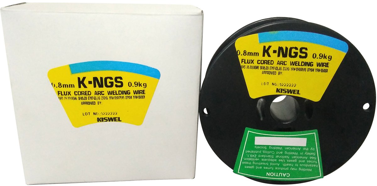 Kiswel USA E-71TGS Gasless Flux Core Welding Wire - 0.030in 10lb Made In USA