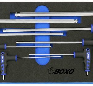 BOXO KUUSIOKOLOAVAIMET T-KAHVALLA TUUMAMITAT 1/8" - 3/8"