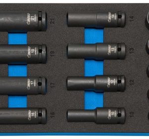 BOXO KONEHYLSYSARJA 1/2" LYHYET & PITKÄT 10-24MM