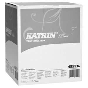 KATRIN TEOLLISUUSPYYHE PLUS POLY ROLL BOX