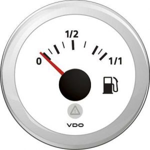 VLW Polttoainemittari putkiant. 12+24V 52mm 1/1 DL rw A