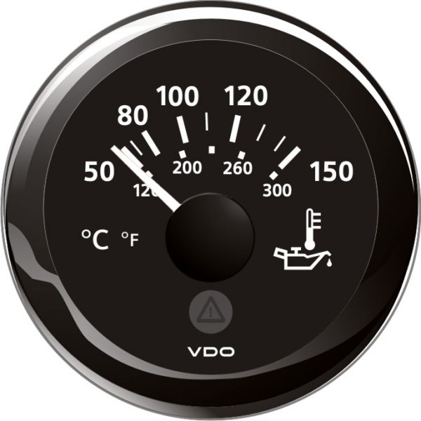 VLB Lämpömittari 50-150°C 12+24V moott. 52mm D EU DL rb A