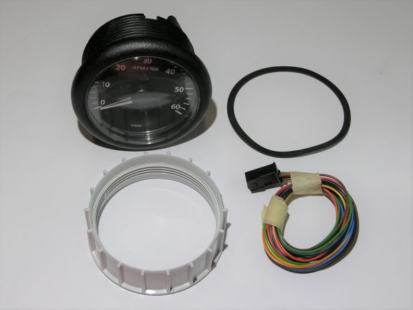 VLB Kierroslukumittari 85mm 6000rpm 12+24V DL rb A