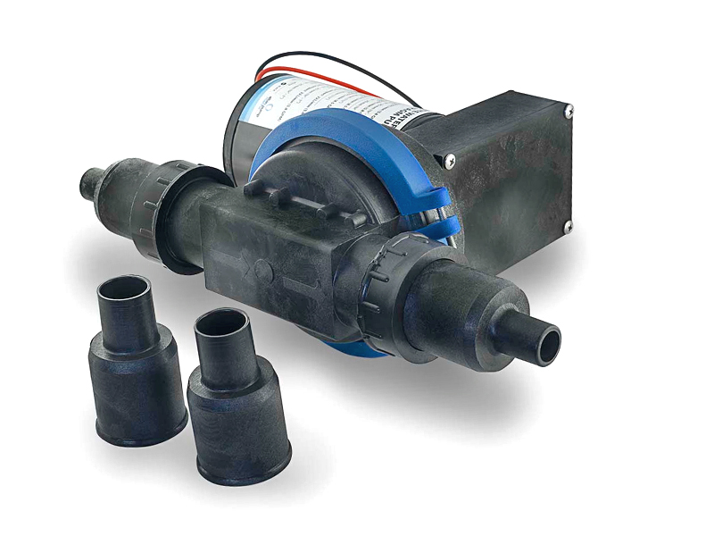 Harmaavesipumppu 12v 22l/min 19mm&25mm 4.5 A - Image 2