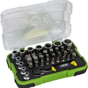 JBM 1/4" mini räikkä- ja hylsysarja 38 osaa