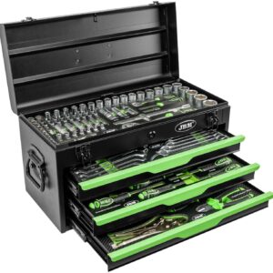 JBM työkalulaatikko työkaluilla 143 osaa