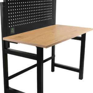 JBM taitettava työpöytä reikälevyllä 1200x640x1440mm