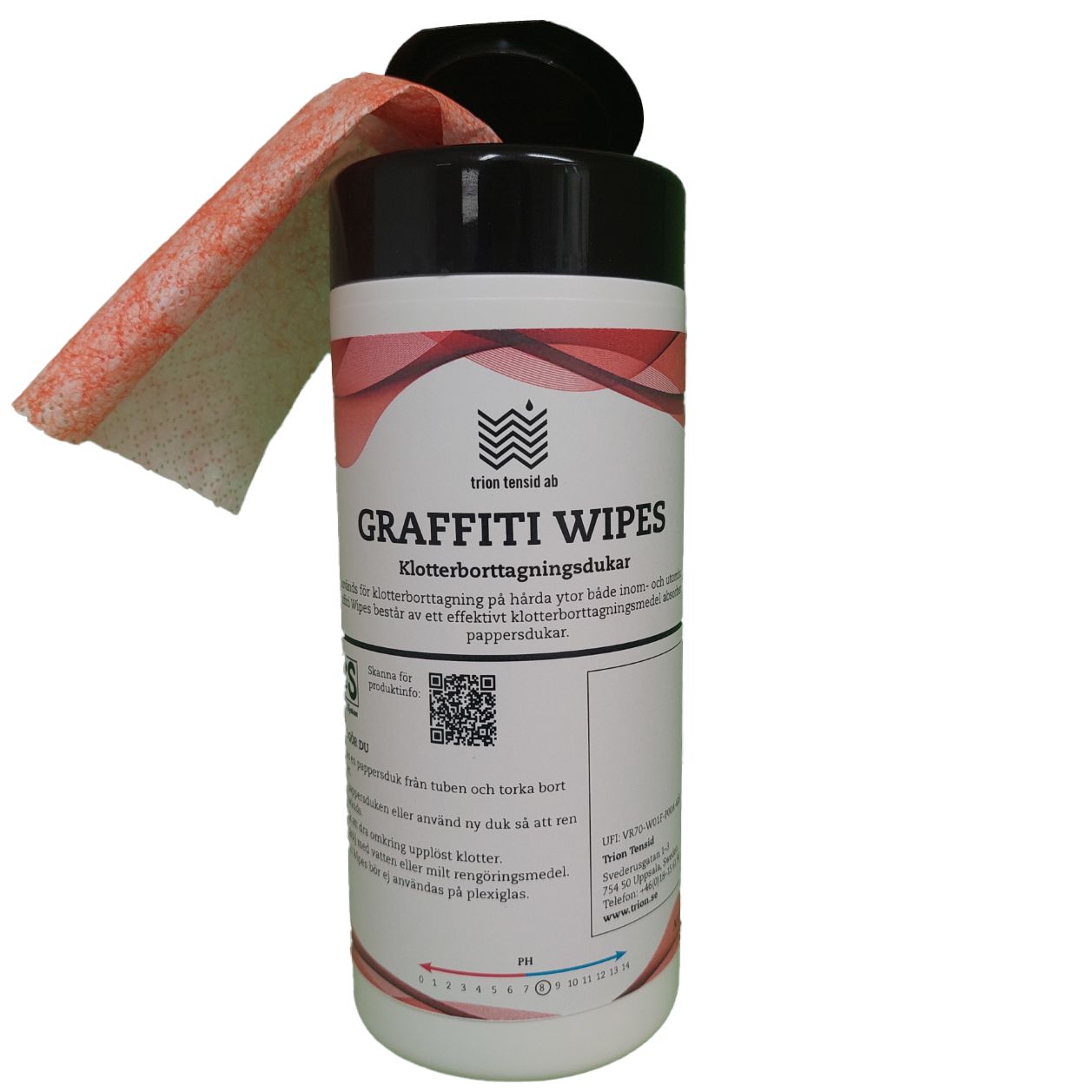 AGS 3996 Graffiti Wipes töhrynpoistoliina 50kpl