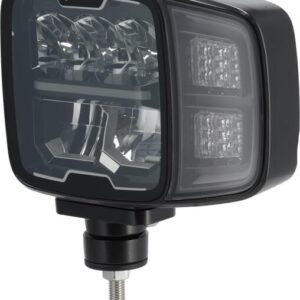 LA10215HEAT Ajovalo LED, suorakulmainen, 12/24V, 220 x 197,2 x 80,5 mm, lämmitettävä, kauko- ja lähivalo, vasen