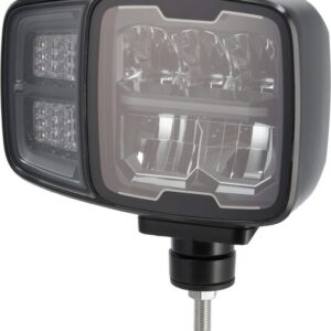 LA10216HEAT Ajovalo LED, suorakulmainen, 12/24V, 220 x 197,2 x 80,5 mm, lämmitettävä, kauko- ja lähivalo, oikea