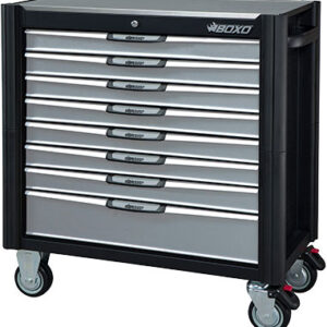 BOXO TYÖKALUVAUNU TYÖKALUILLA 518 OSAINEN